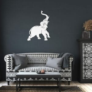 Metal Wall Art Elephant