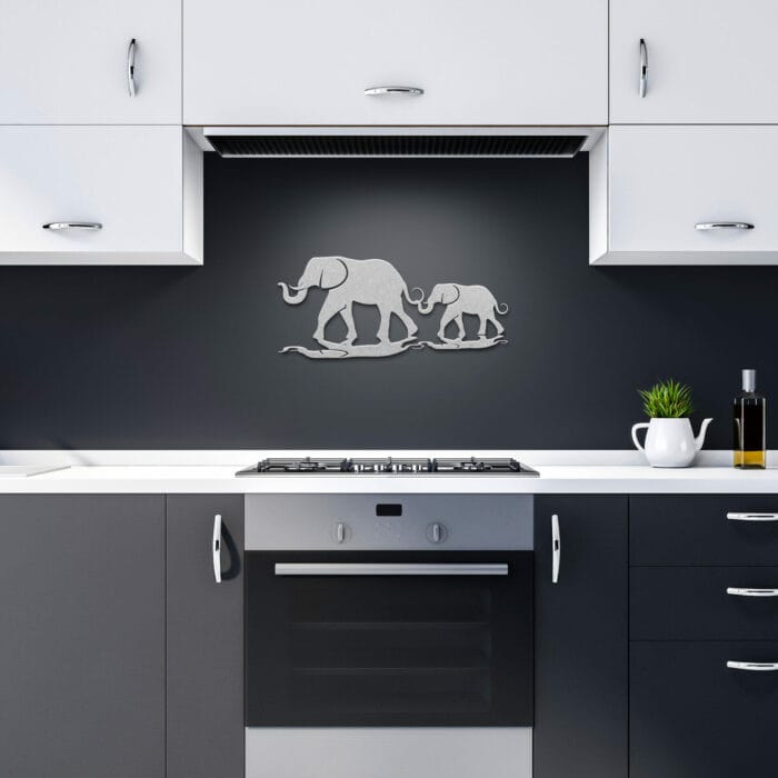 Metal Elephant Wall Decor