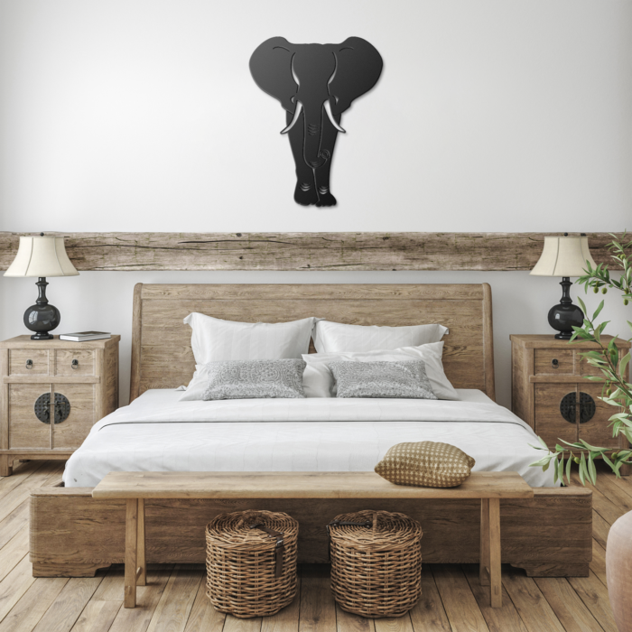 Metal Elephant Wall Art