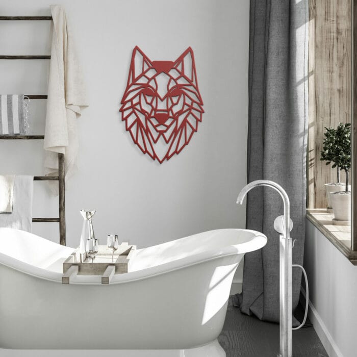 Wolf Metal Art for Walls