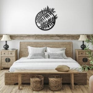 Metal Leaf Wall Art